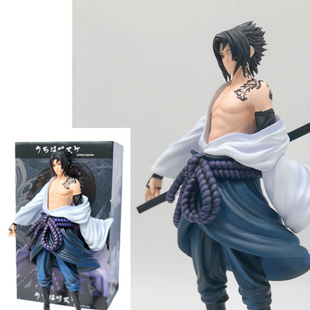 Mô Hình Nhân Vật Uchiha Sasuke Phim Naruto 25cm Bằng Pvc