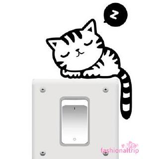 Decal Dán Tường Hình Chó Mèo