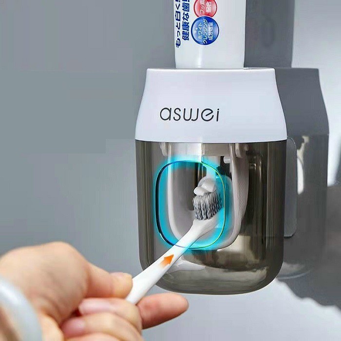 Dụng cụ nhả kem đánh răng tự động ASWEI thông minh tiện lợi (KÈM ẢNH THẬT)