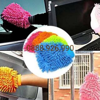 Combo Bọt biển - bao tay rửa ô tô,xe máy(HỎA TỐC TPHCM)