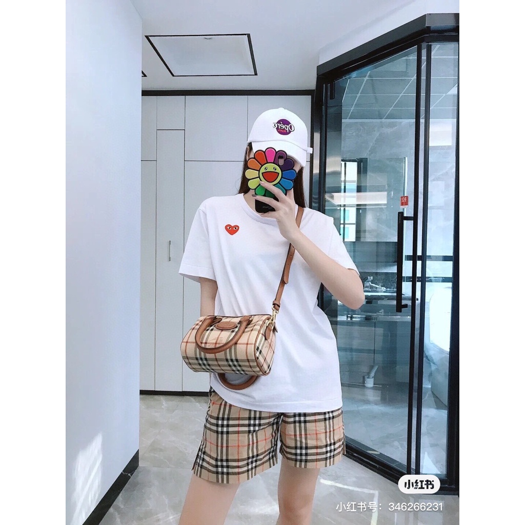 Túi đeo chéo nữ da thật thời trang cao cấp Burberry BBR phong cách trẻ trung, năng động