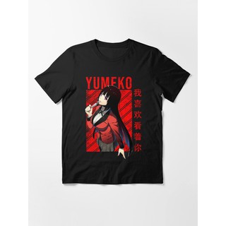 HOT Áo thun phông đen in hình anime chibi HỌC VIỆN ĐỎ ĐEN KAKEGURUI thời trang nam nữ dễ thương độc đáo