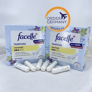 Băng vệ sinh Tampon Facelle Đức đầy đủ size