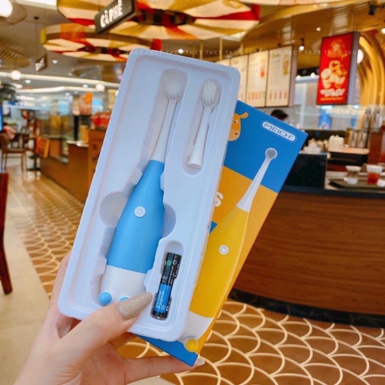 Bàn chải đánh răng tự động cho bé-bàn chải điện