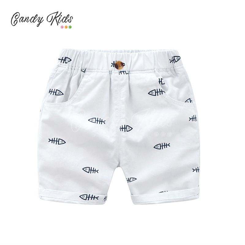 Quần Dài Cotton Họa Tiết Hoạt Hình Cho Bé Trai (4-6 Tuổi)