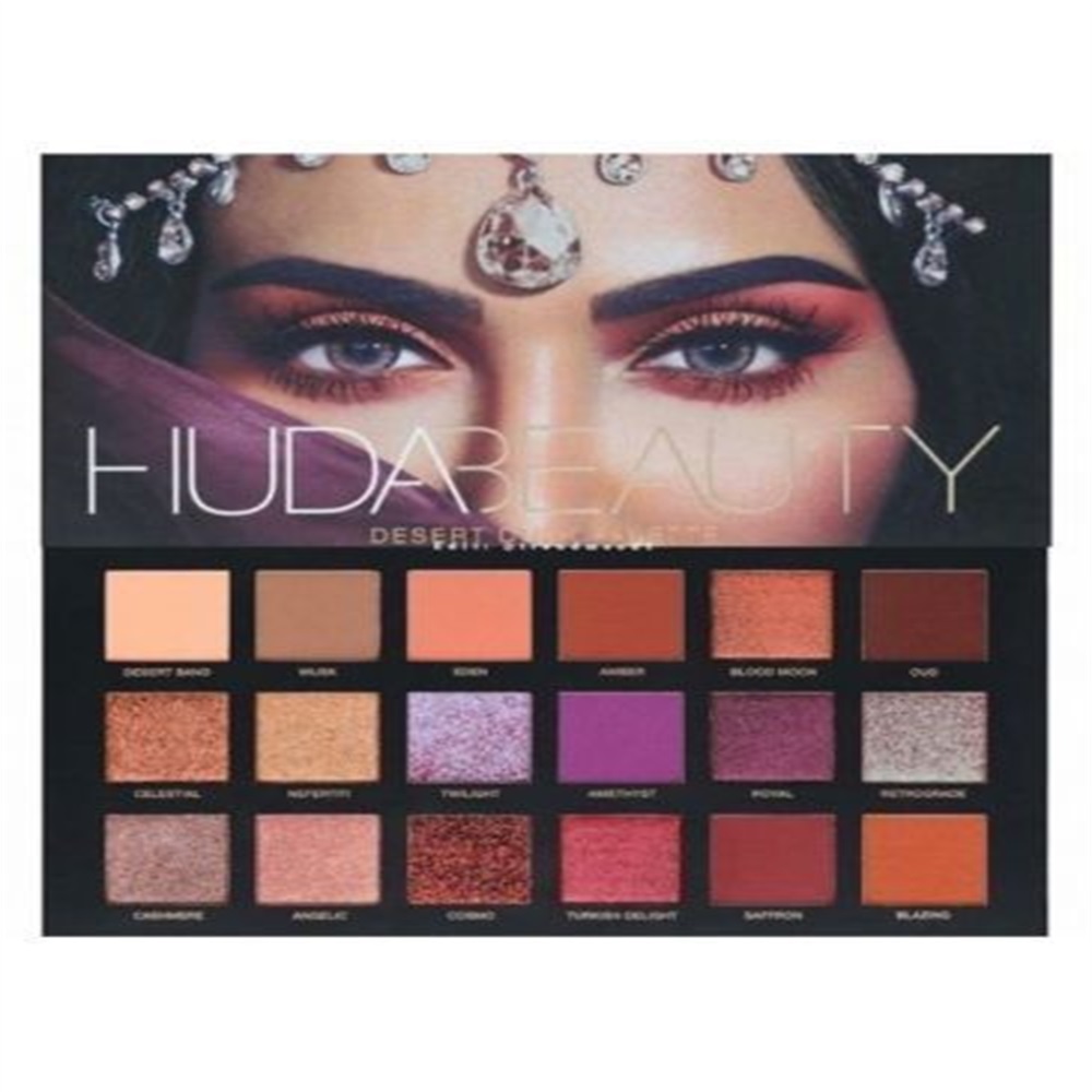 (Hàng Mới Về) Bảng Phấn Mắt 18 Màu Huda Beauty Sa Mạc