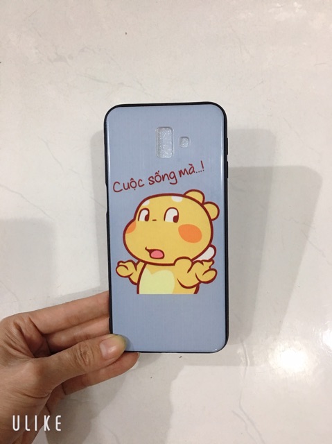 Ốp lưng sam sung J6+,J6 Plus (Cuộc sống mà)