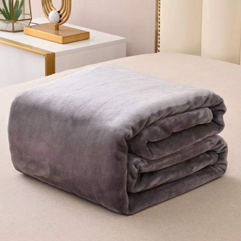 CHĂN BLANKET/MUJI NHẬP KHẨU - MỀM MƯỢT - MÀU TỰ CHỌN
