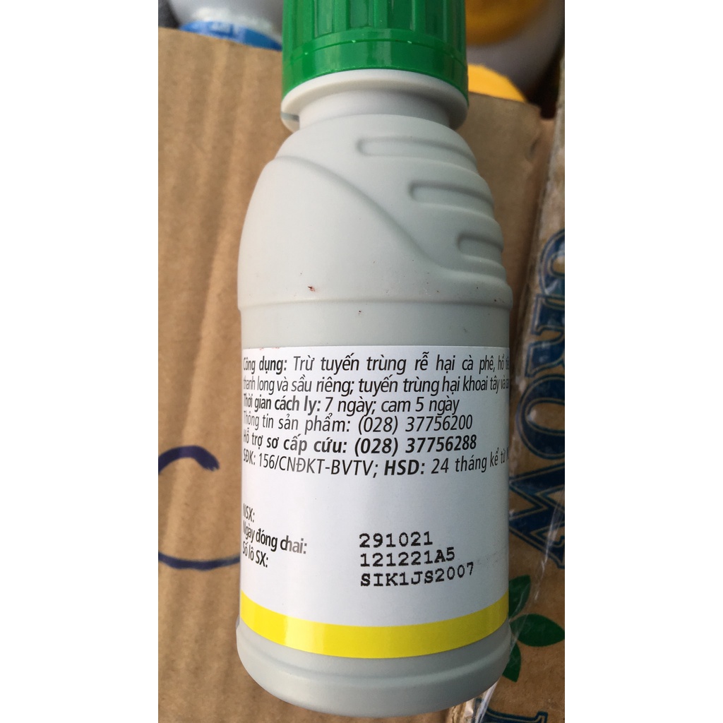 Sản phẩm Tervigo 020SC - Tuyến Trùng Rễ Syngenta chai 100ml