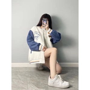 Áo Khoác Bomber Uoii - MayLinh shop - Áo khoác bóng chày Hàn Quốc Nam Nữ Unisex - Ulzzang Hot- Vải Kaki 2 Lớp Dày Ấm Đẹp | WebRaoVat - webraovat.net.vn