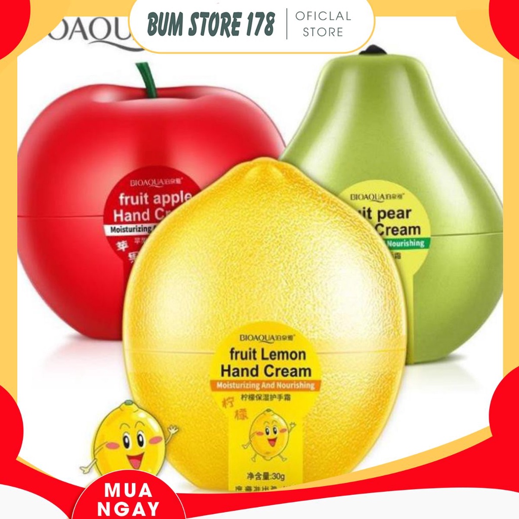 Kem Dưỡng Da Tay Vị Trái Cây Bioaqua - BUMSHOP79