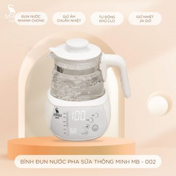 Bình Đun Nước Thông Minh Moaz Bébé MB-002 Chính Hãng Giá Sale | Minizon Kids