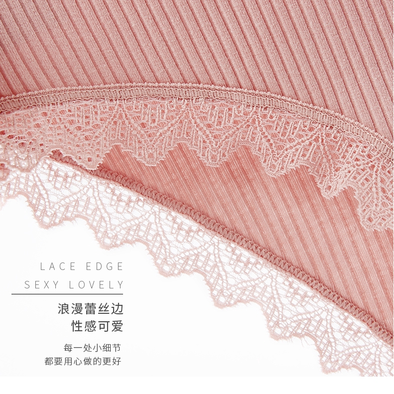 Quần lót viền ren chất liệu cotton mềm trang trí nơ dễ thương gợi cảm cho nữ | BigBuy360 - bigbuy360.vn