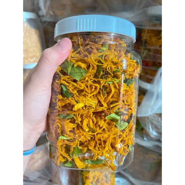 KHÔ GÀ LÁ CHANH 500gram