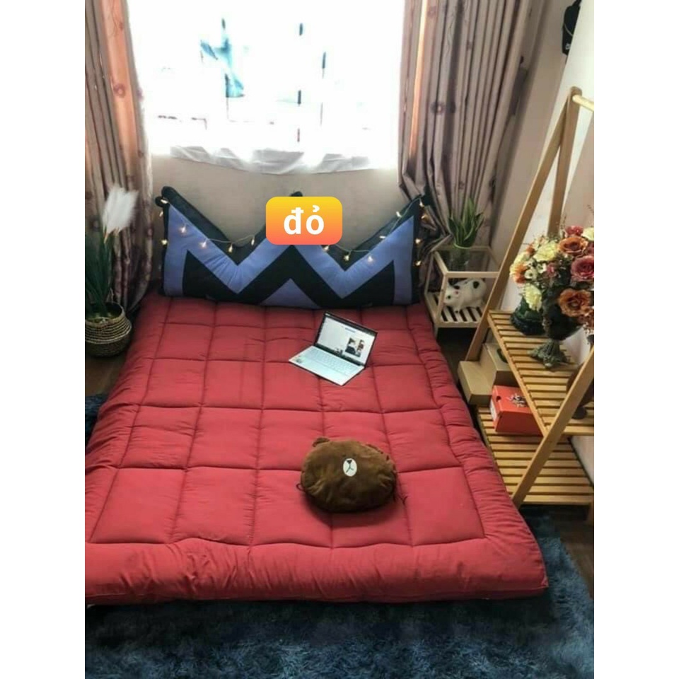 Đệm Topper Xuất Nhật Cao Cấp Nệm Topper Chất Liệu Cotton Polly Dày Dặn Êm Ái Bảo Vệ Vai Gáy Cột Sống Gấp Gọn Tiện Nghi