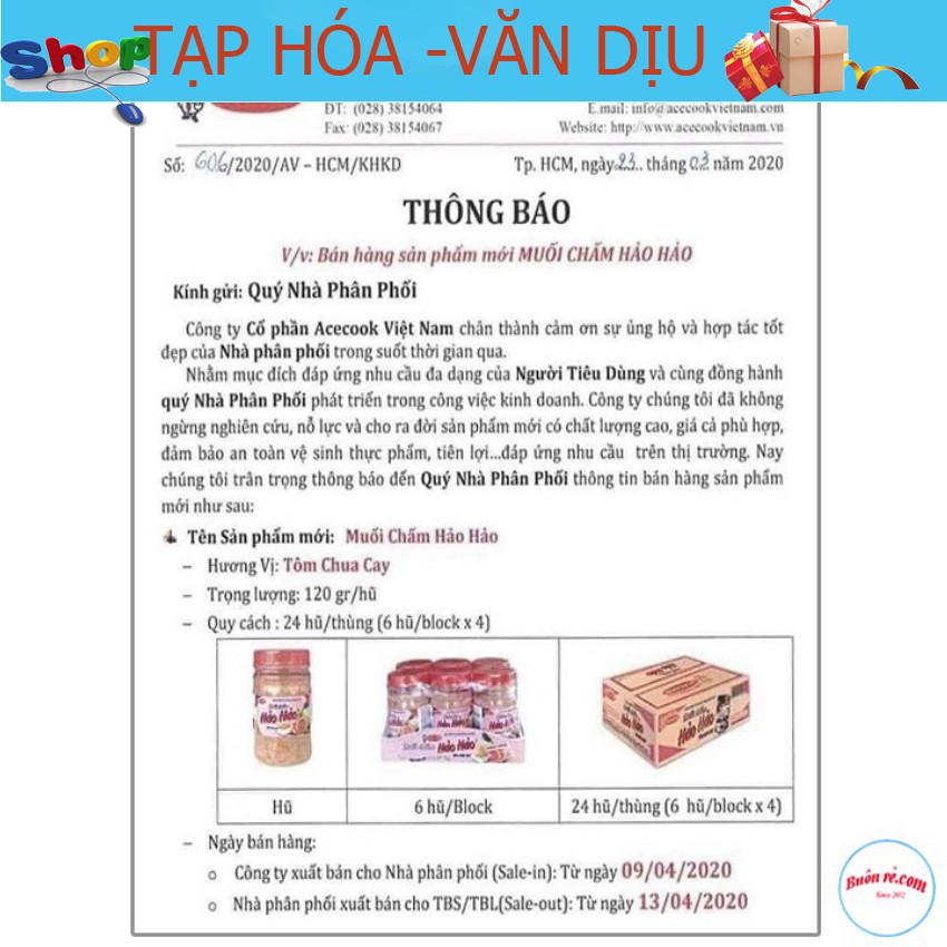 Muối Hảo Hảo Chấm Hoa quả, thức ăn Chính Hãng - hũ 120gr