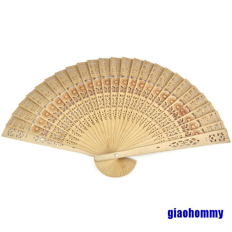 Quạt Gỗ Tre Phong Cách Trung Hoa