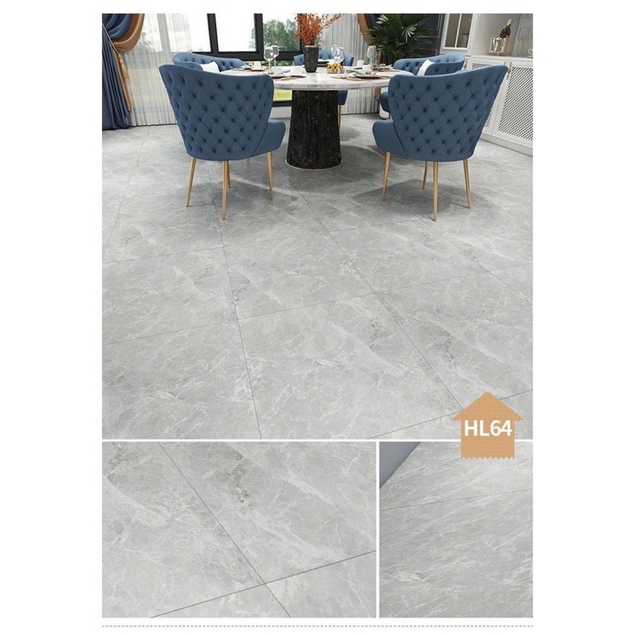 Miếng Dán Sàn Nhà Bằng PVC 30cm Chống Thấm Nước Họa Tiết Vân Đá Cẩm Thạch Độc Đáo Trang Trí Nhà Cửa
