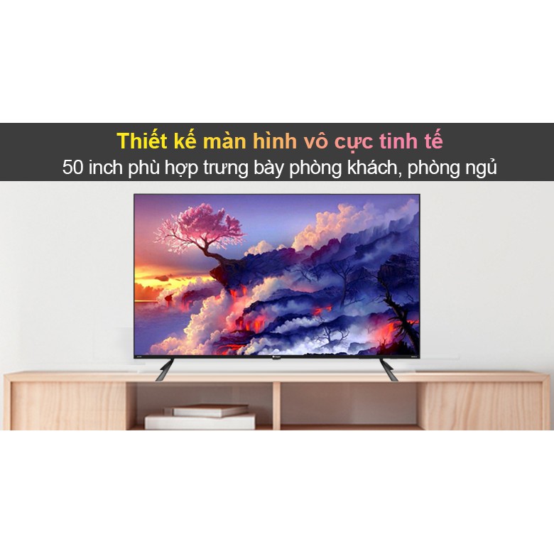 Smart Tivi Casper 4K 50 inch 50UG6100 Mới 2021, Tivi thái lan 50In 4k giọng nói.