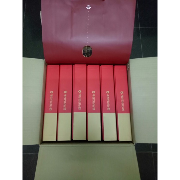 Nước hồng sâm Gold Q kèm túi xách (Hộp 30 gói x 50ml) | Thế Giới Skin Care