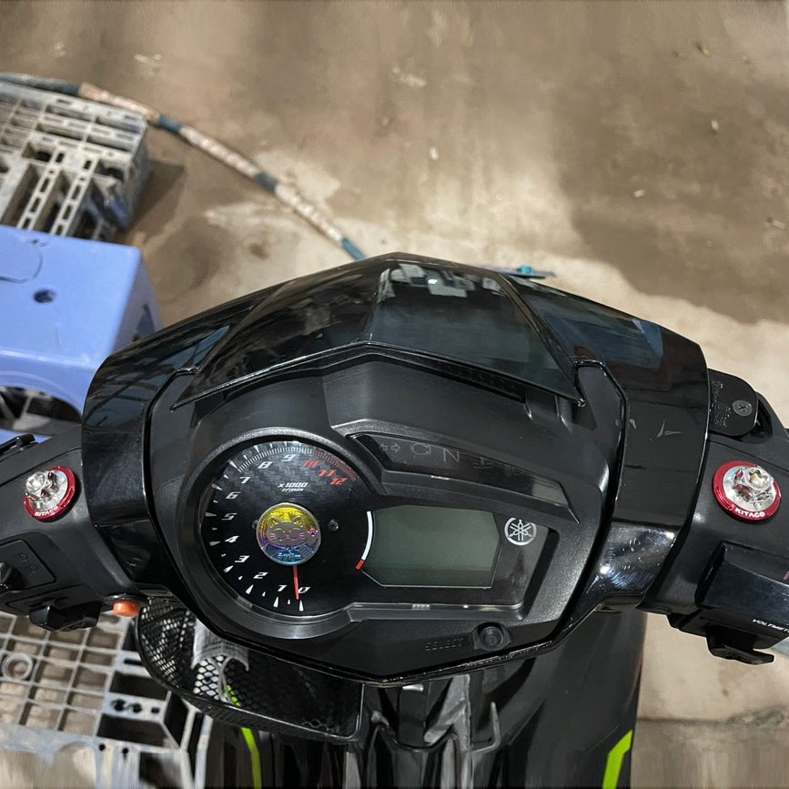 Ốc chân kính Salaya 10li15 đầu dù gắn chân gương xe máy cho Winner X, Wave, Sirius, Exciter 150,....inox 304 chống gỉ