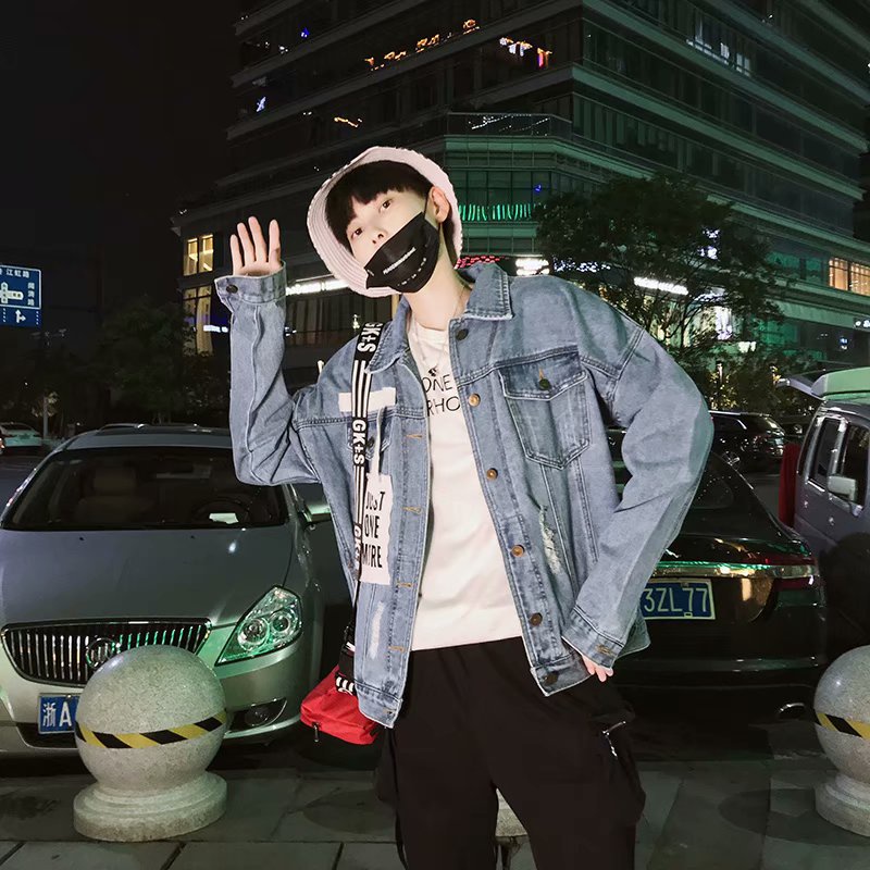 Áo Khoác Jeans Just One More Unisex Cho Cả Nam Và Nữ Vải Jeans Đẹp Và Cá Tính 2022