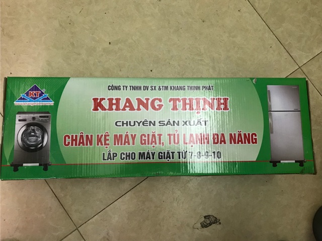 Chân kệ máy giặt tủ lạnh đa năng cao cấp Đức Tùng