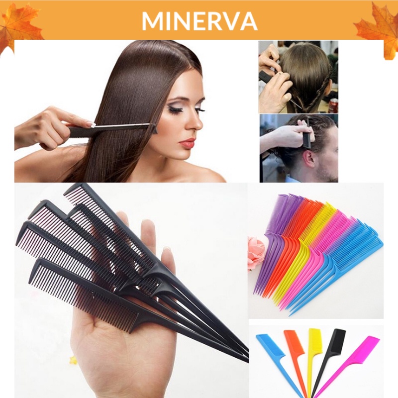 [GIA DỤNG] Lược nhựa rẽ ngôi đầu nhọn dụng cụ làm tóc