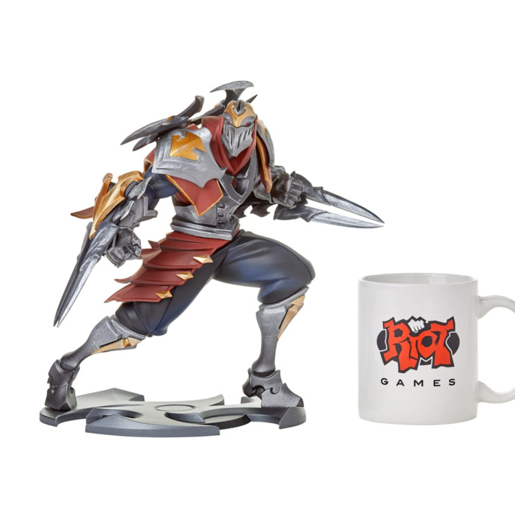 Mô Hình Zed 23cm - ZED UNLOCKED STATUE [Chính hãng Riot Games] - Figure LOL Liên Minh Huyền Thoại