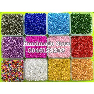 Túi hạt cườm nhiều màu 4mm