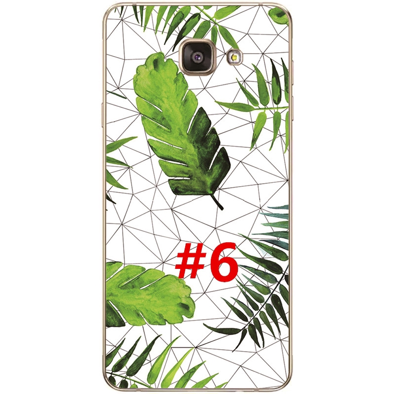Ốp điện thoại TPU mềm in hình hoa cho Samsung Galaxy A7/A5/A3 2016 /A710/A510 | BigBuy360 - bigbuy360.vn