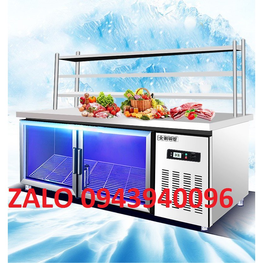 BÀN LÀM LẠNH CÔNG NGHIỆP,TỦ LÀM MÁT THƯƠNG HIỆU LUXEM