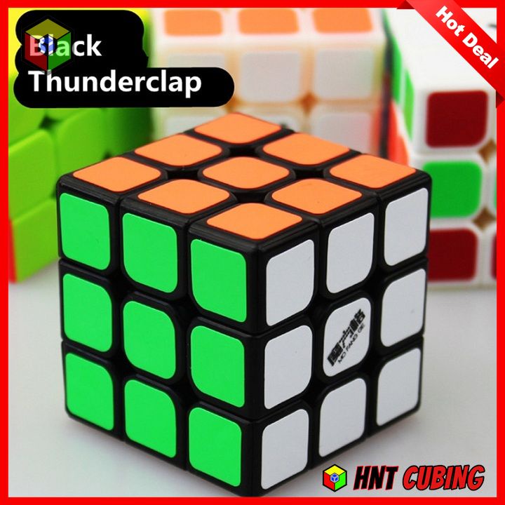 Rubik 3x3 QiYi Thunderclap v1 Sticker (shop mod nam châm)