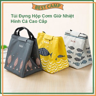 Túi Đựng Hộp Cơm Giữ Nhiệt Hình Cá Cao Cấp