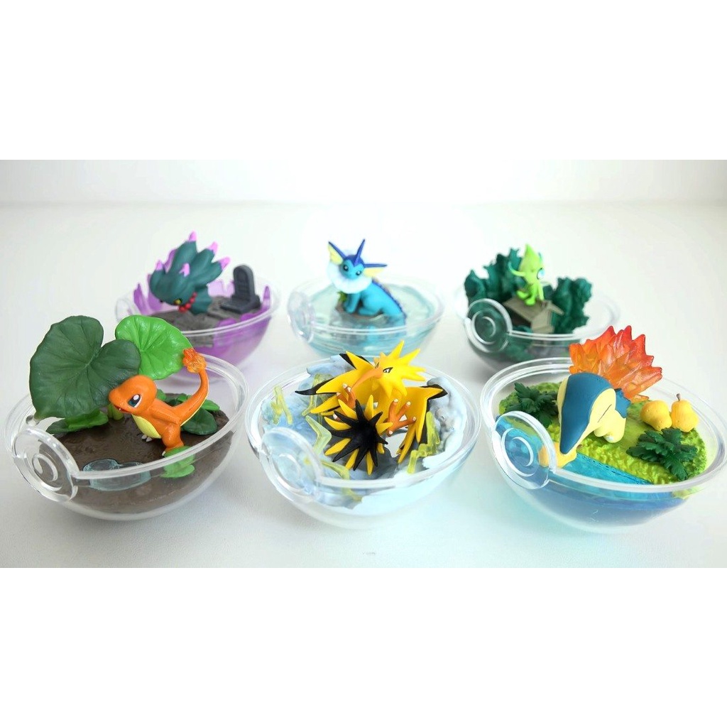 [Vol3]Quả Cầu Pokemon Terrarium Collection 3 Misdreavus chính hãng Re-Ment - trong suốt, mở nắp được - PokeCorner