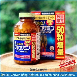 Viên Uống Xương Khớp Orihiro Glucosamin 1500mg