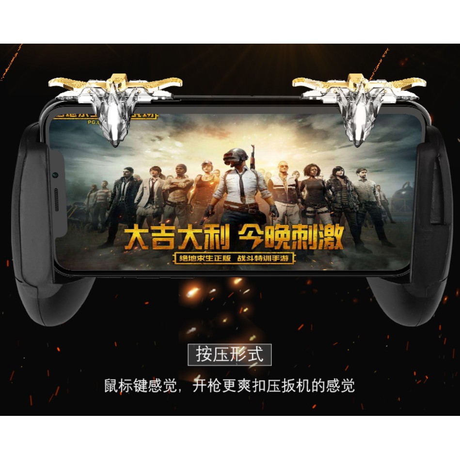 Set 2 nút bấm gắn rời hỗ trợ điều khiển chơi game trên điện thoại di động | BigBuy360 - bigbuy360.vn