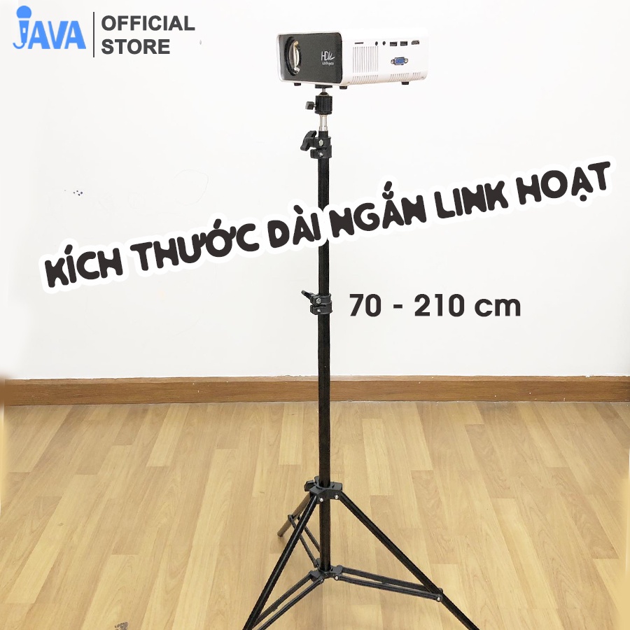 Chân tripod máy chiếu xoay 360 độ - Tripod giá đỡ máy chiếu điện thoại - Dài 2.1m