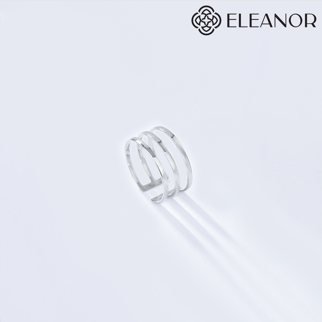 [Mã FARSBR241 giảm 15k đơn 0đ] Nhẫn Bạc Eleanor Phong Cách Hiện Đại, Thanh Lịch + Tặng Khăn Lau Bạc Cao Cấp - SP002403