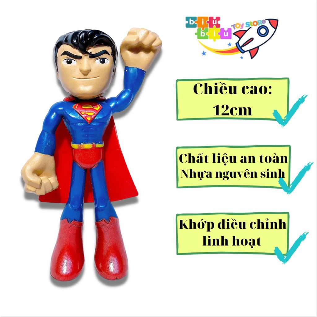 Mô hình siêu nhân Superman - Hàng chính hãng Mattel