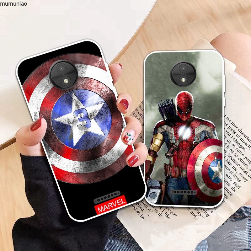 Motorola Moto C E4 G5 G5S G6 E5 E6 Z Z2 Play Plus M X4 Spiderman pattern-5 Soft Silicon Case Cover