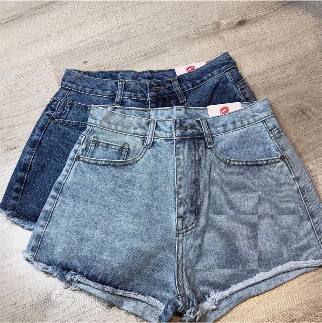 Quần Sort Jean Bigsize Xanh Đậm/ Nhạt Bán Quanh Năm Siêu Xinh | BigBuy360 - bigbuy360.vn