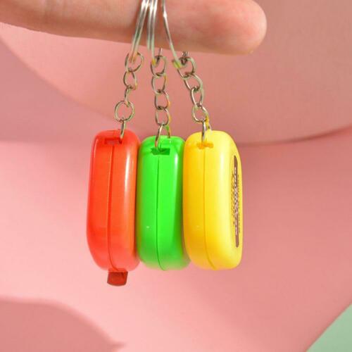 Thước dây kiểu kéo mini có móc khóa tiện dụng