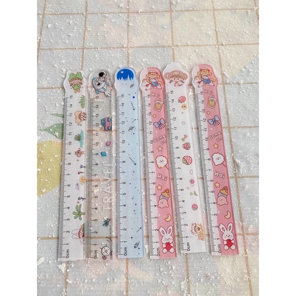 Thước Mica nhựa