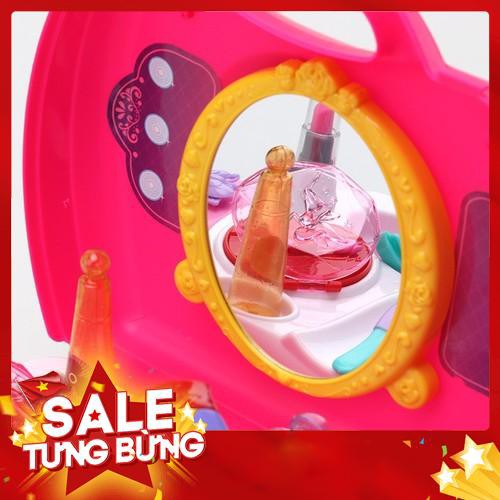 Bộ đồ chơi Vali trang điểm dễ thương cho bé, dễ dàng mang theo mọi lúc mọi nơi -Hàng nhập...