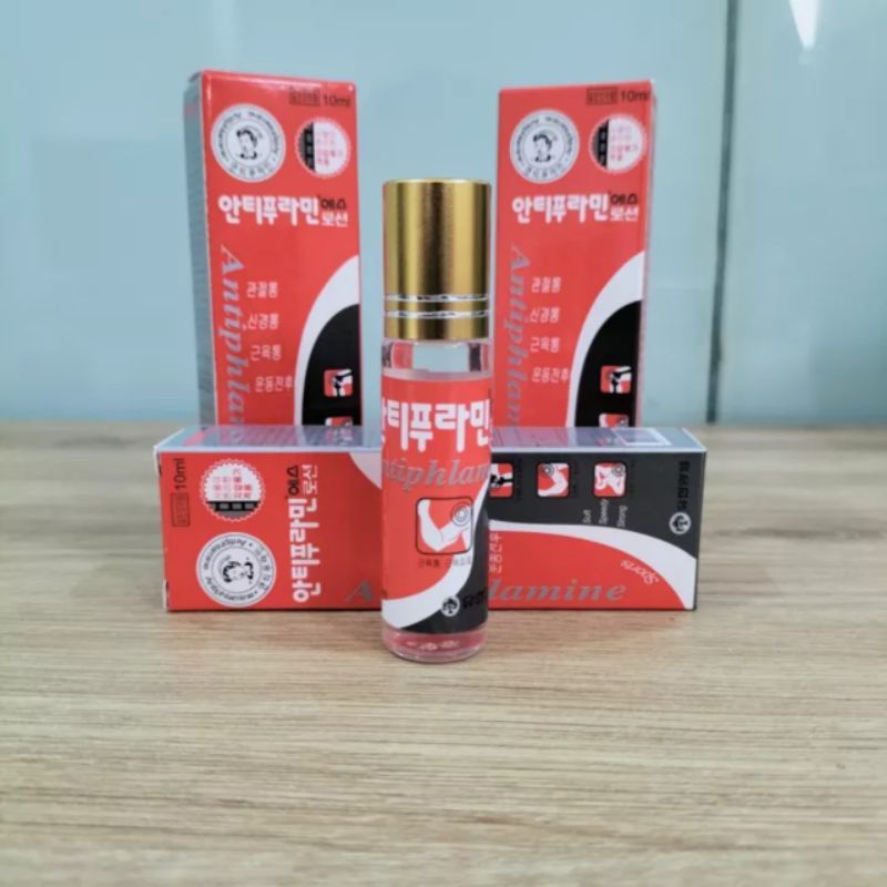 Dầu xoa bóp siêu nóng dạng lăn hàn quốc 10ml tiện lợi