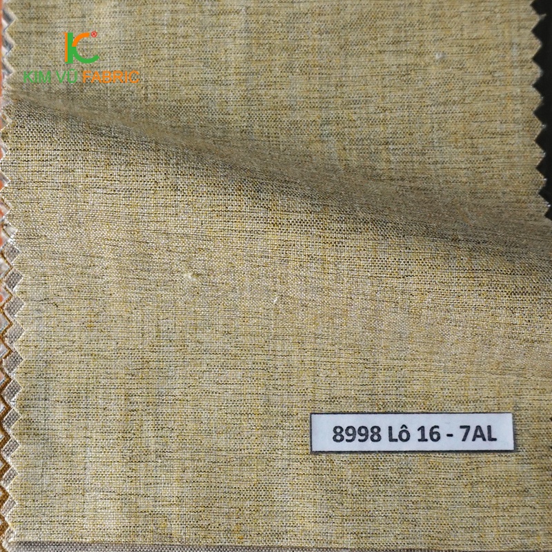 Vải linen lụa Kim Vũ phù hợp may đồ lam, áo sơ mi, đầm cao cấp