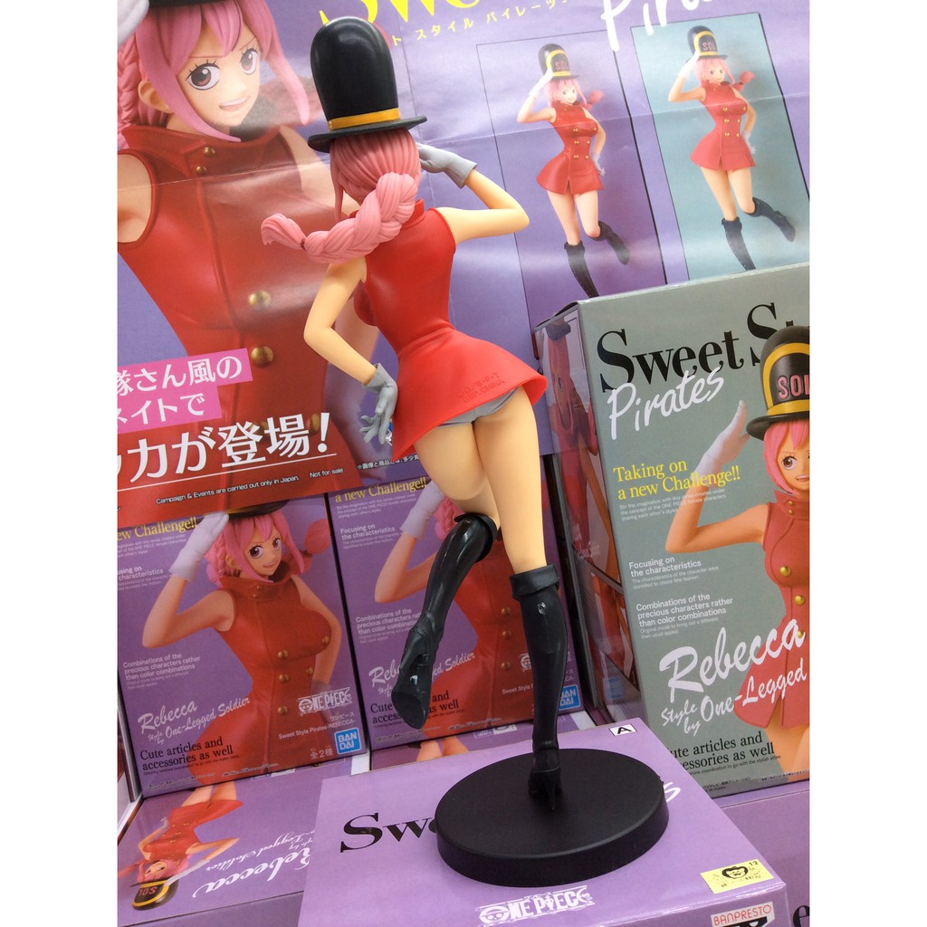 Mô hình chính hãng REBECCA - ONE PIECE Version Pirates - hãng BANPRESTO
