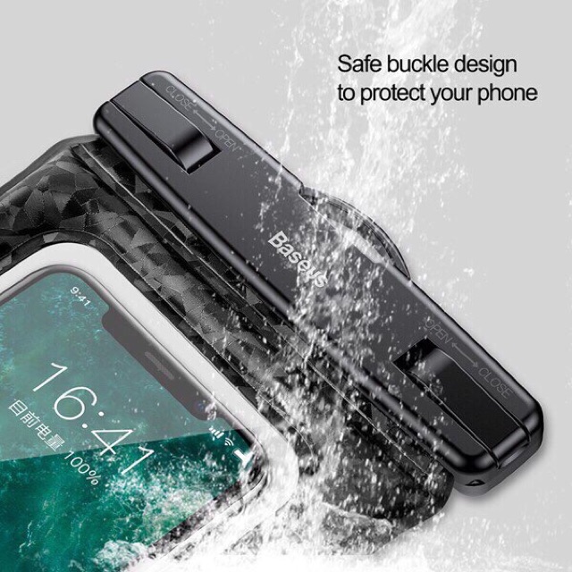 Túi hơi chống nước đa năng Basseus Air cushion Waterproof LV258 cho iPhone / Samsung