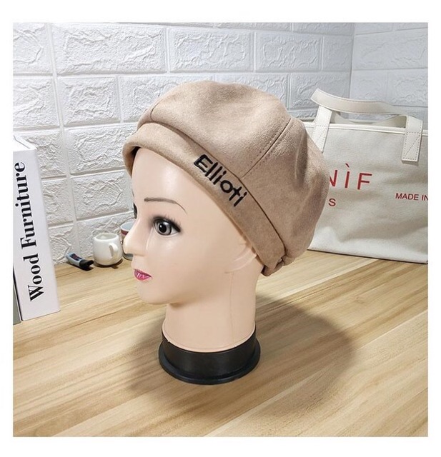 Mũ nồi Ellioti nón nồi beret hàn quốc